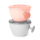 Skip Hop Zestaw misek Easy-Grab Grey/Soft Coral - 1256010 - zdjęcie 2